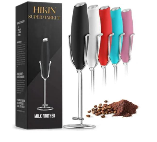 Buy 1 get 1 Free
Handheld Coffee Frother with Stand | Electric Milk Beater for Lattes & Cappuccinos