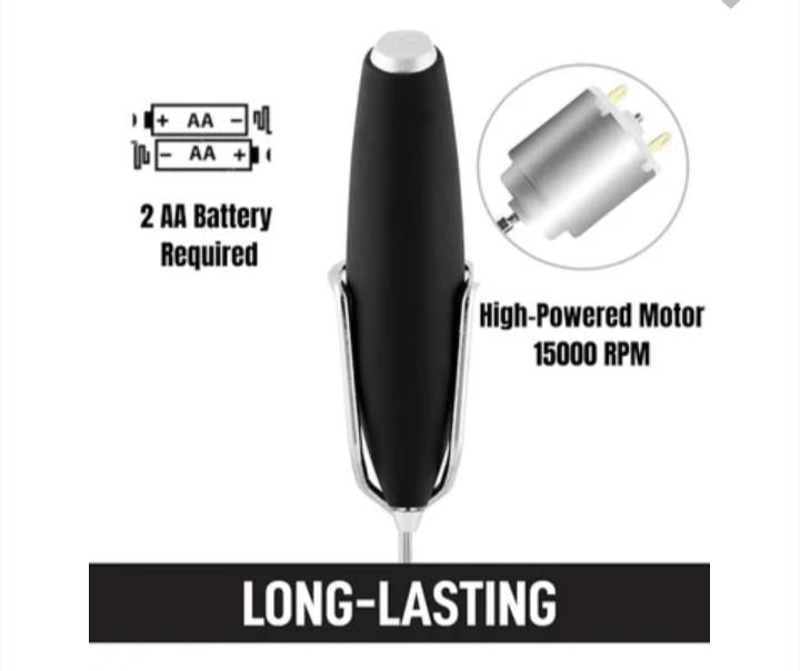 Buy 1 get 1 Free
Handheld Coffee Frother with Stand | Electric Milk Beater for Lattes & Cappuccinos