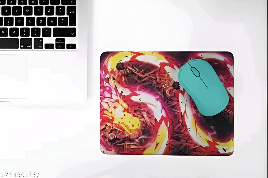 Pack of 4 Product 3: Artistic Mouse Pad
Premium Artistic Mouse Pad | Nature-Inspired Cozy Café Design