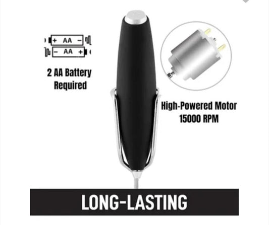Buy 1 get 1 Free
Handheld Coffee Frother with Stand | Electric Milk Beater for Lattes & Cappuccinos
